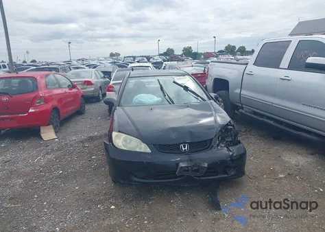 2005 Honda Civic Vp z USA, uszkodzony, nr VIN 1HGEM22195L038877
